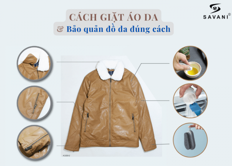 Cách giặt áo da và cách bảo quản đồ da đơn giản mà không bị mốc