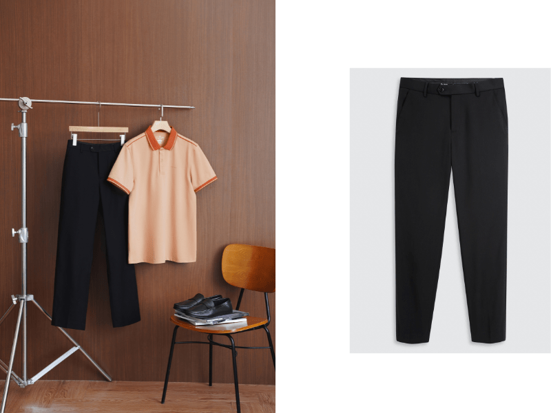 Dáng quần âu được ưa chuộng Slim Fit
