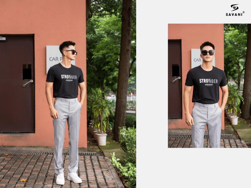 Áo thun nam đơn giản, thanh lịch