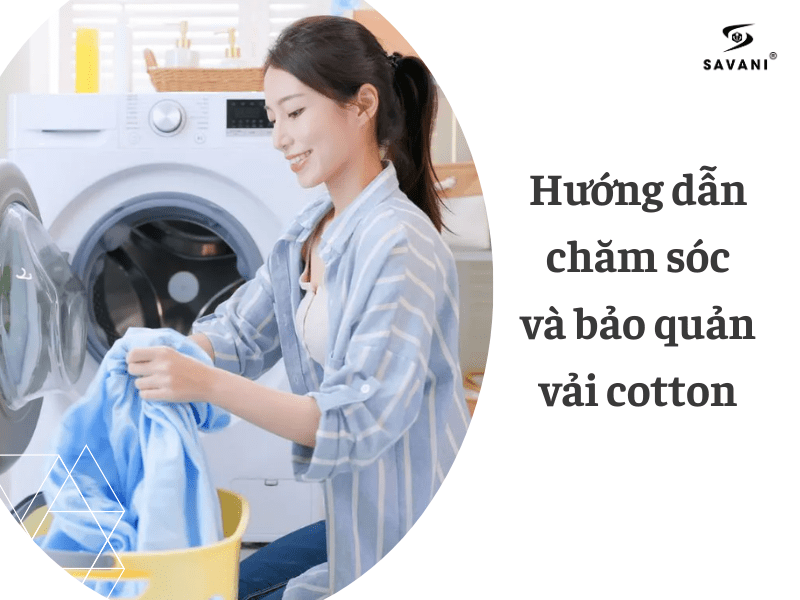 Cách bảo quản vải cotton