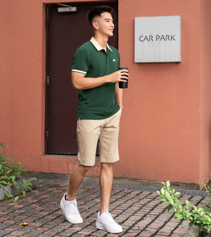 Phối Giày Đi Với Quần Short Nam