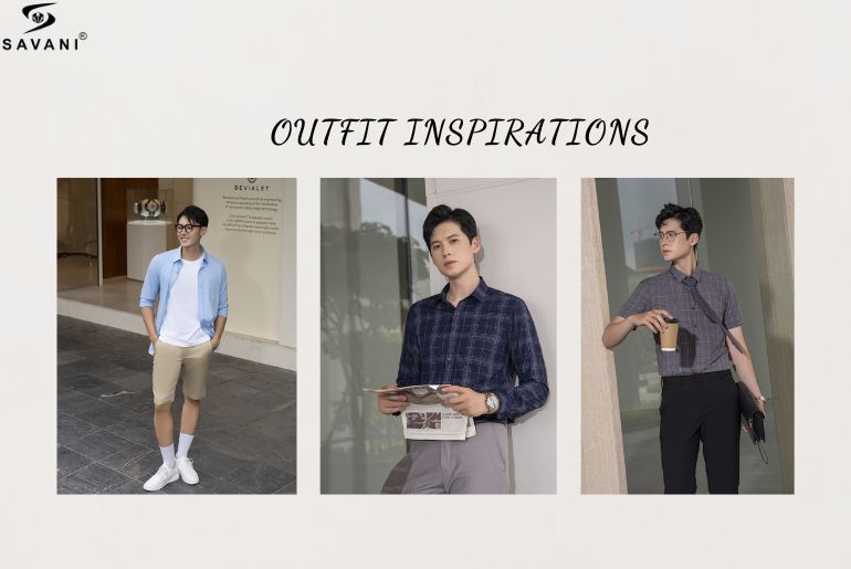 Outfit cùng áo sơ mi mang đến diện mạo sang trọng, thanh lịch