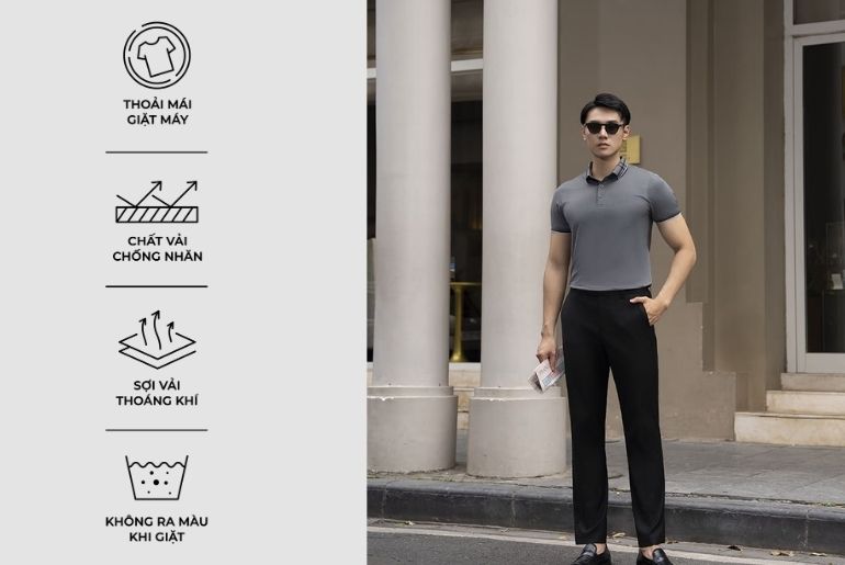 Các ưu điểm của áo polo nam