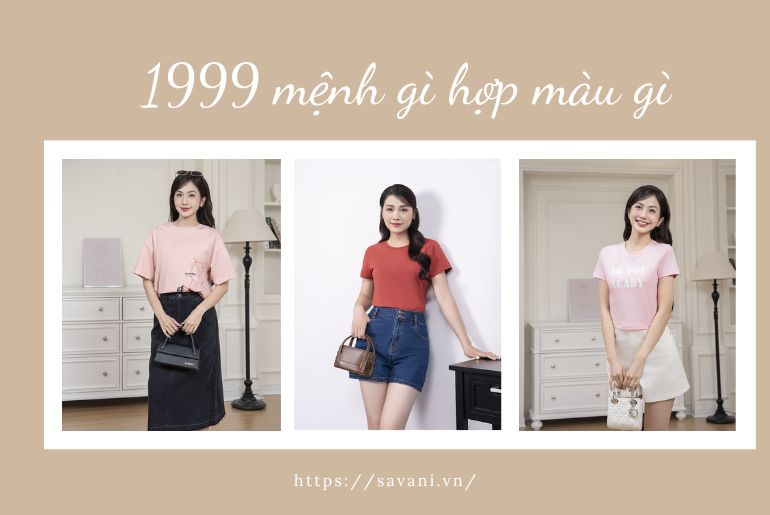 Áo phông kết hợp cùng quần jeans trendy