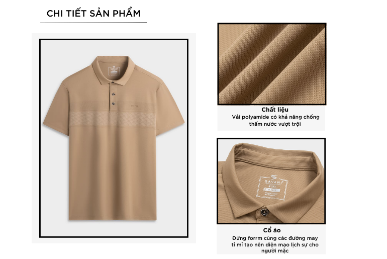 Chi tiết sản phẩm áo polo nam