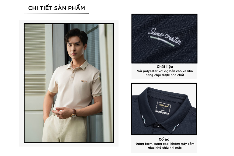 Chi tiết sản phẩm áo polo nam