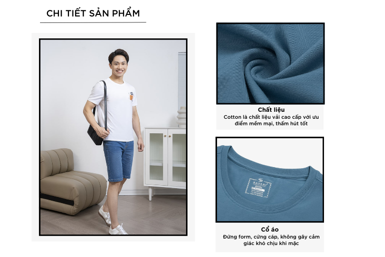 Chi tiết sản phẩm áo phông nam