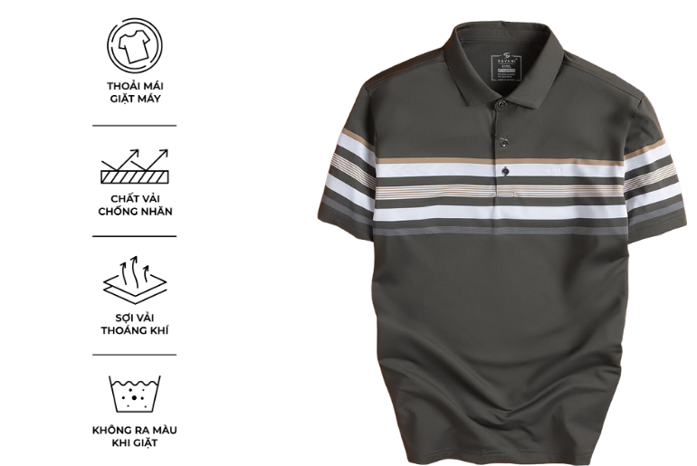 Các ưu điểm của áo polo nam